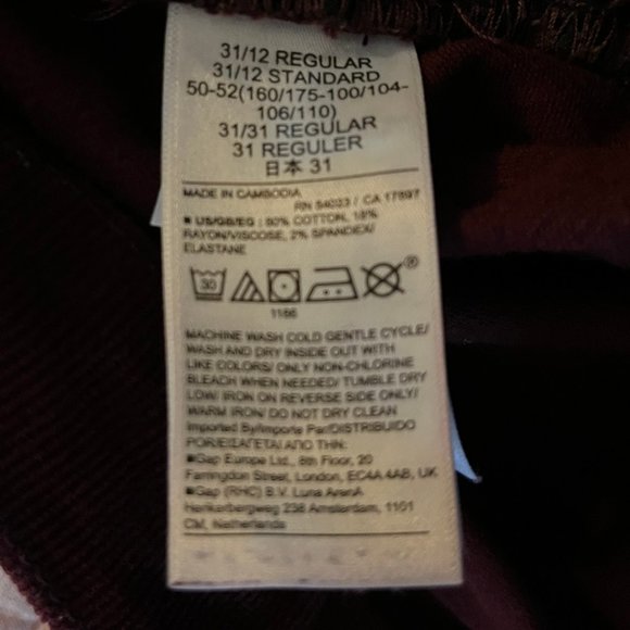 Gap 70’s Flare High-Rise Corduroy Pants Size 12 / 31 - Picture 7 of 13